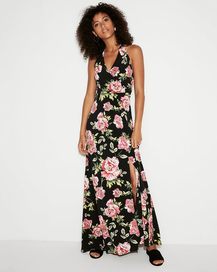 Express Floral Maxi Dress Cute Summer Dresses 2018 POPSUGAR Fashion