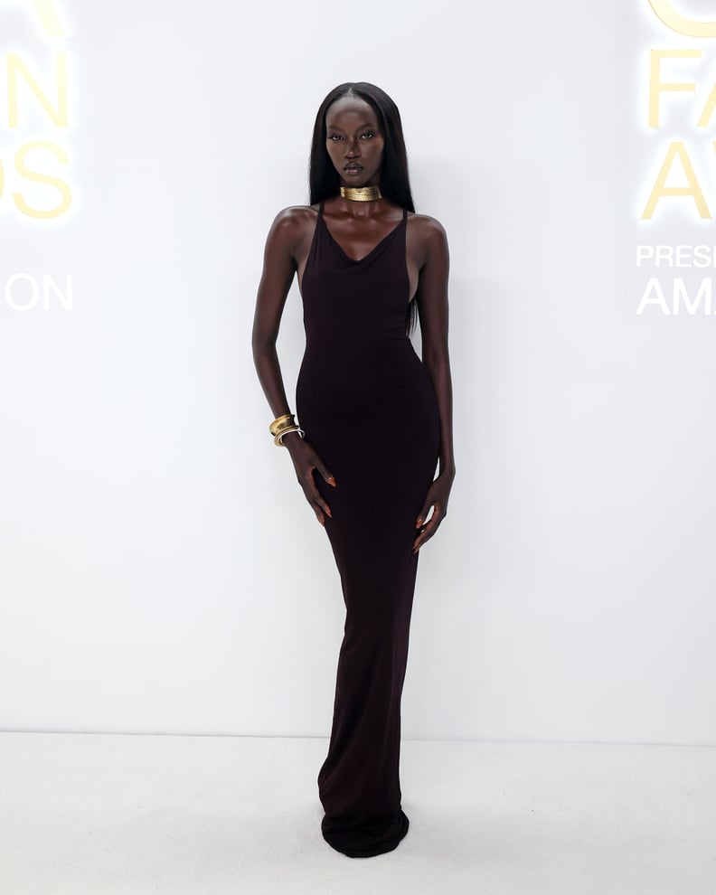 Anok Yai at the 2022 CFDA Fashion Awards