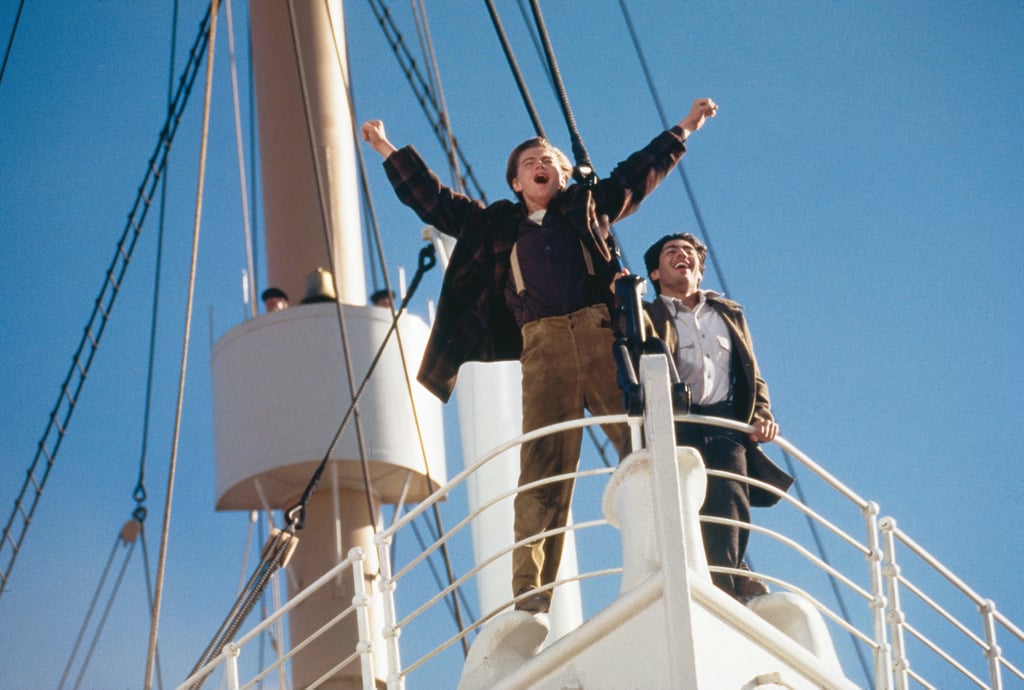 Leonardo DiCaprio and Danny Nucci in Titanic.