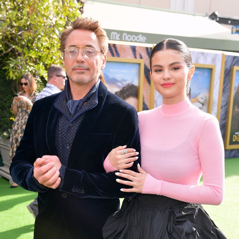 Robert Downey Jr. and Selena Gomez at the Dolittle Premiere in LA