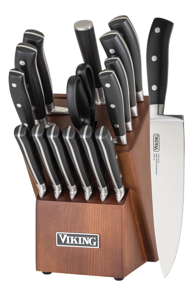 Tabletop and Kitchen: Viking 17-Piece Knife Block Cutlery Set