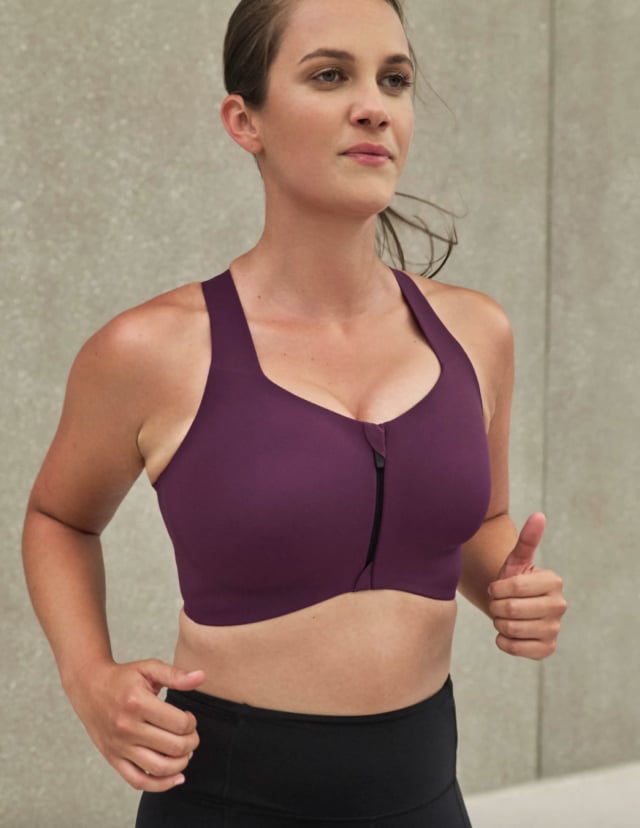 Must-Have High-Impact Sports Bra: Knix Catalyst Front Zip Sports Bra