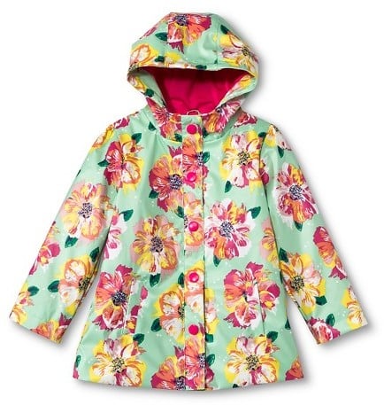 Cherokee Floral Raincoat