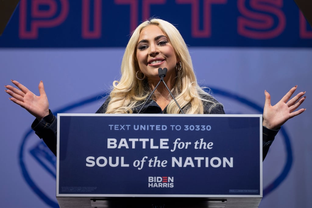 Watch Lady Gaga's Speech at Biden Rally in Pennsylvania