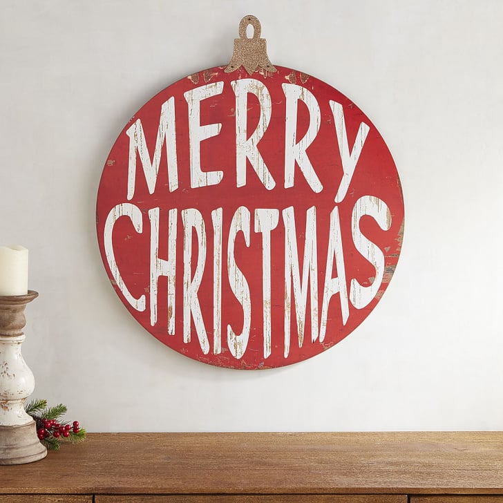 Merry Christmas Ornament Wall Decor (40) Pier 1 Christmas Decor 2017
