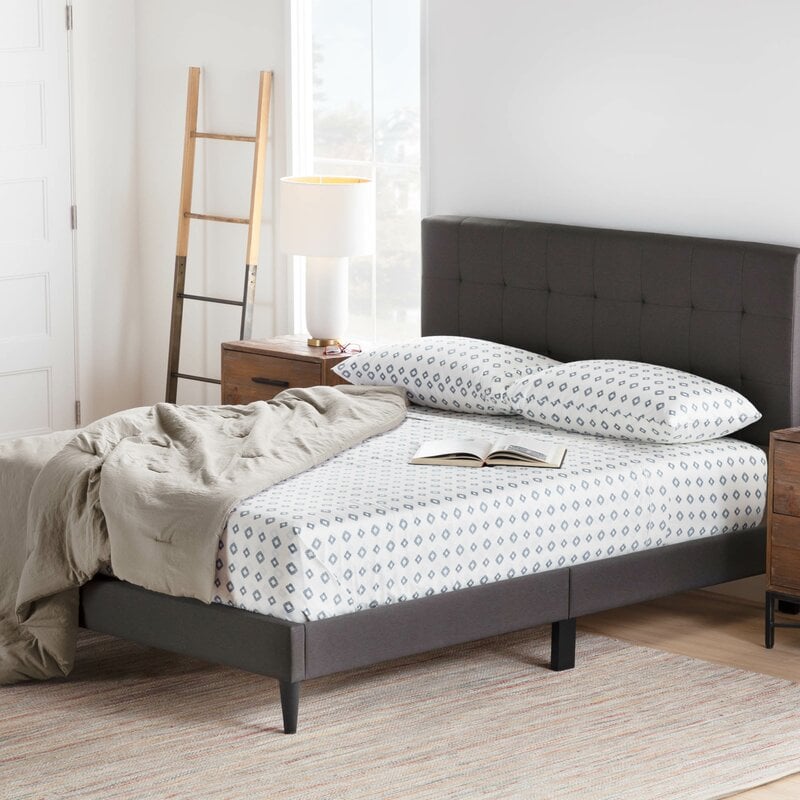 Elmina Upholstered Platform Bed