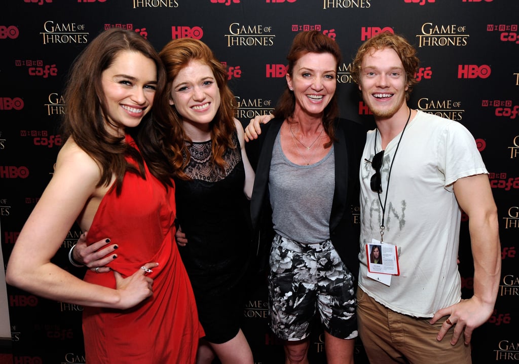 Are Emilia Clarke and Rose Leslie Friends? | POPSUGAR ...