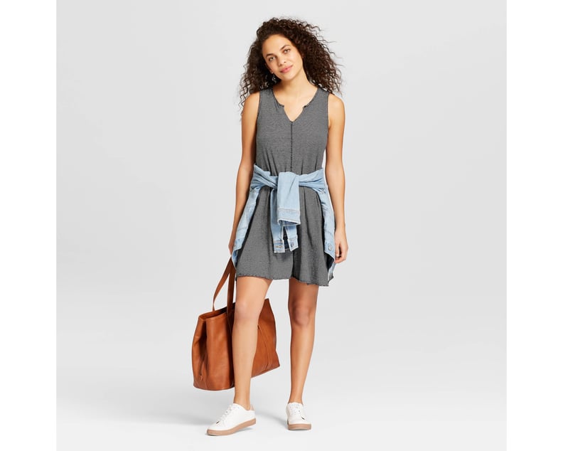 Women's Knit Stripe Tank Dress