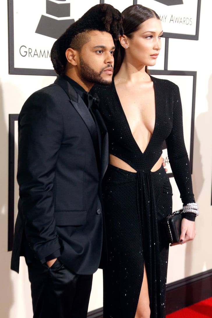 The Weeknd and Bella Hadid at the Grammys 2016 | POPSUGAR ...