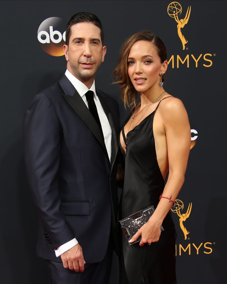 David Schwimmer and Zoe Buckman