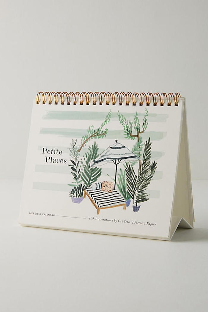 Ferme A Papier Petite Places 2018 Desk Calendar