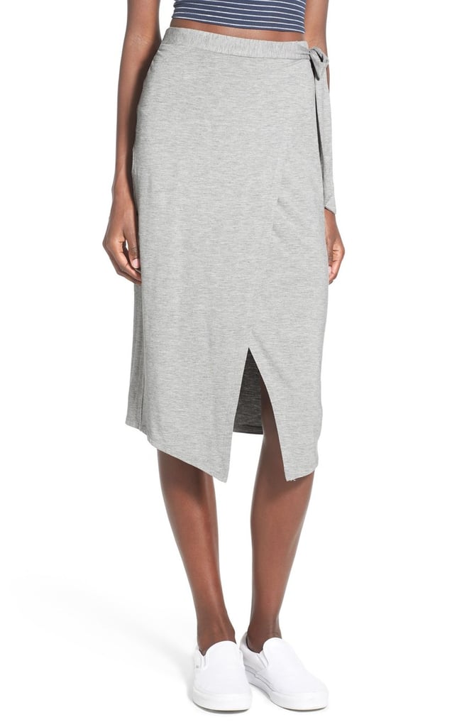 H.i.p. Knit Wrap Skirt ($36)
