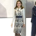 Queen Letizia's Dress Is as Fancy as the China You Use For Christmas Dinner
