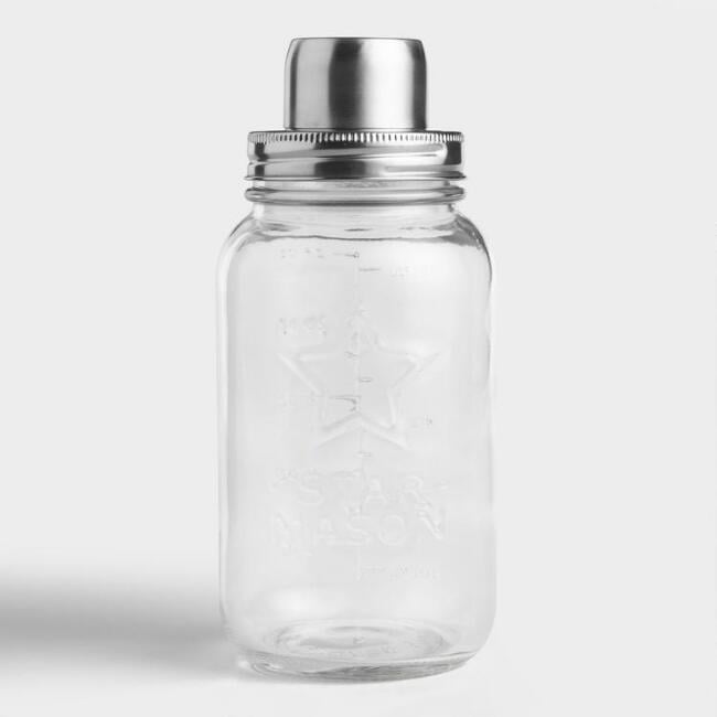 Mason jar shaker