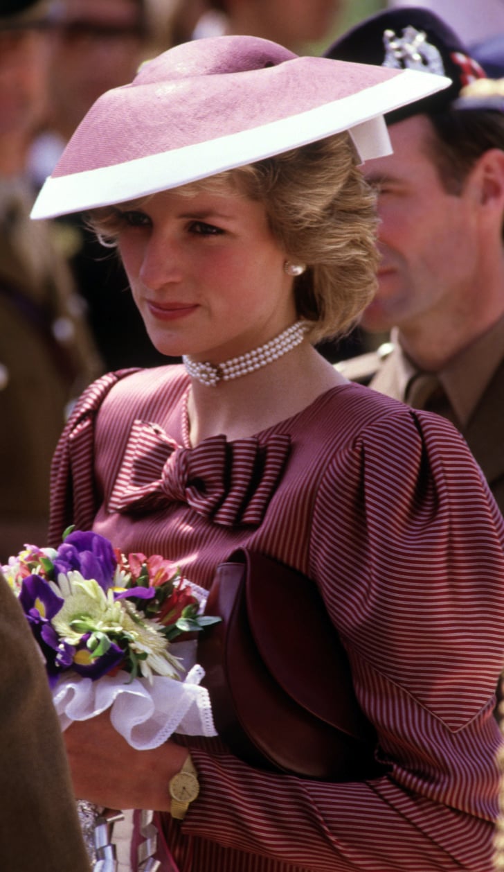Blushing Beauty | Princess Diana's Most Stylish Hats | POPSUGAR Fashion ...