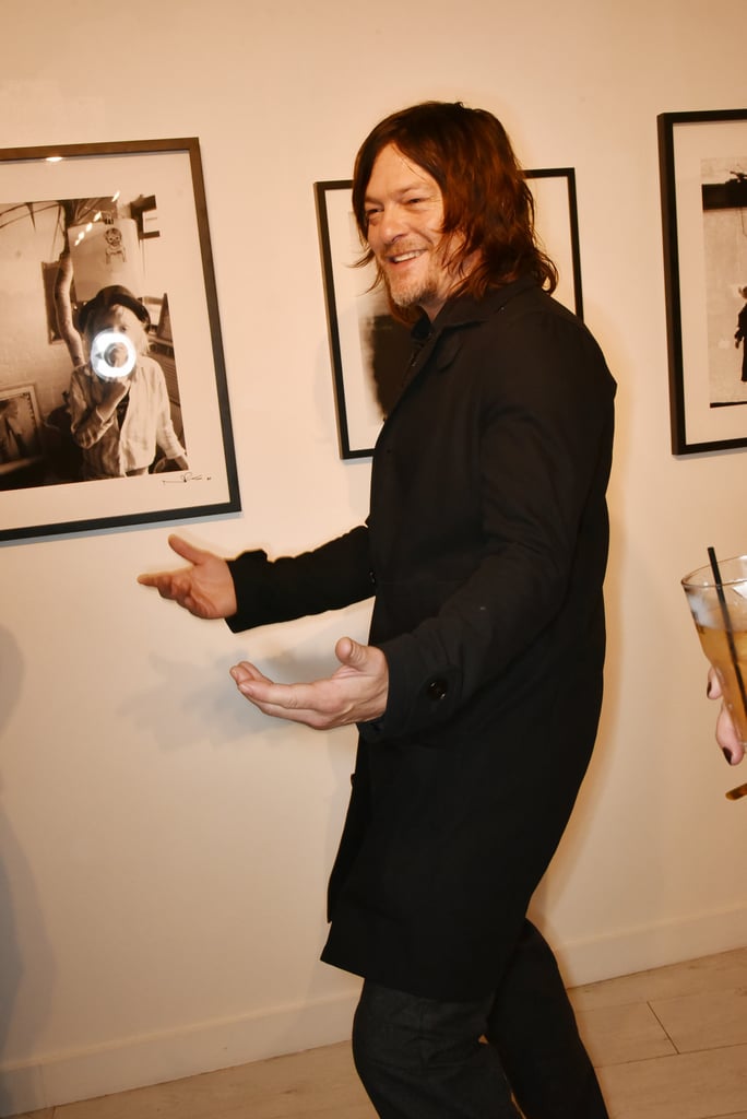 Norman Reedus, Diane Kruger at Paris Photo Exhibition 2016