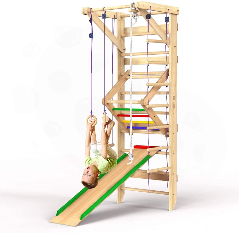 Wooden Swedish Ladder Wall Set