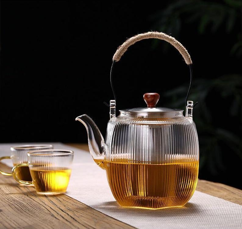 Bloomingflowertea Glass Tea Kettle