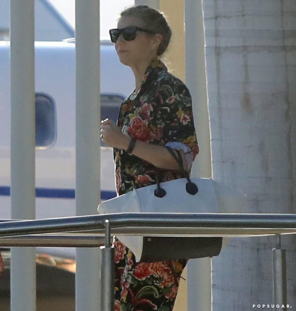 Gwyneth Paltrow Floral Jumpsuit in Mexico