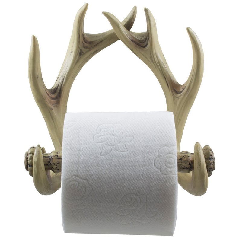 Decorative Deer Antler Toilet Paper Holder