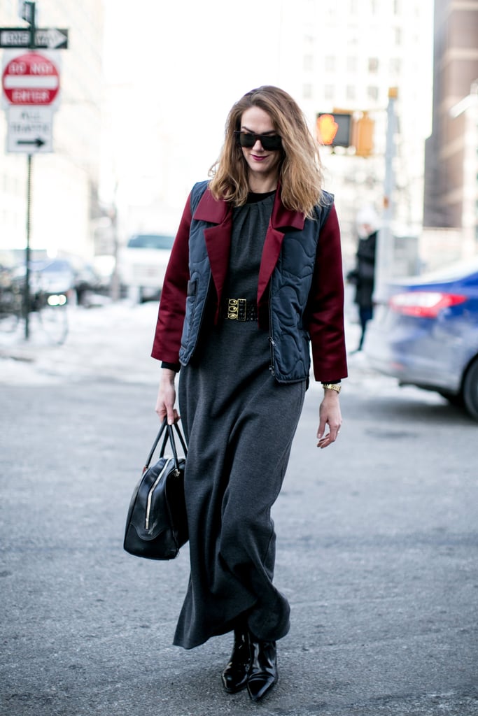 Best Street Style at New York Fashion Week Fall 2014 | POPSUGAR Fashion