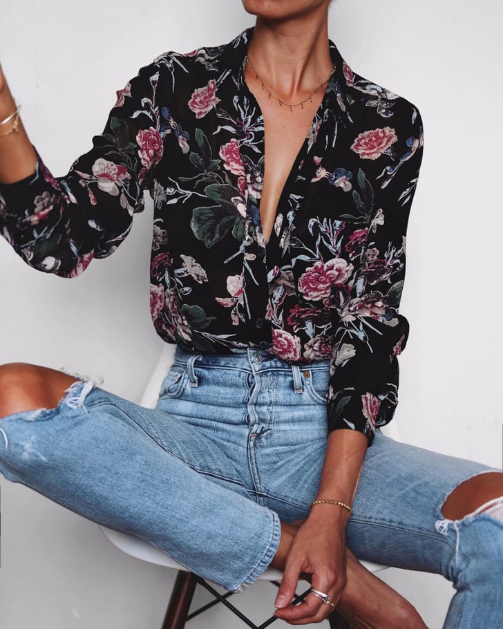 Button Down Blouses on Amazon | POPSUGAR Fashion