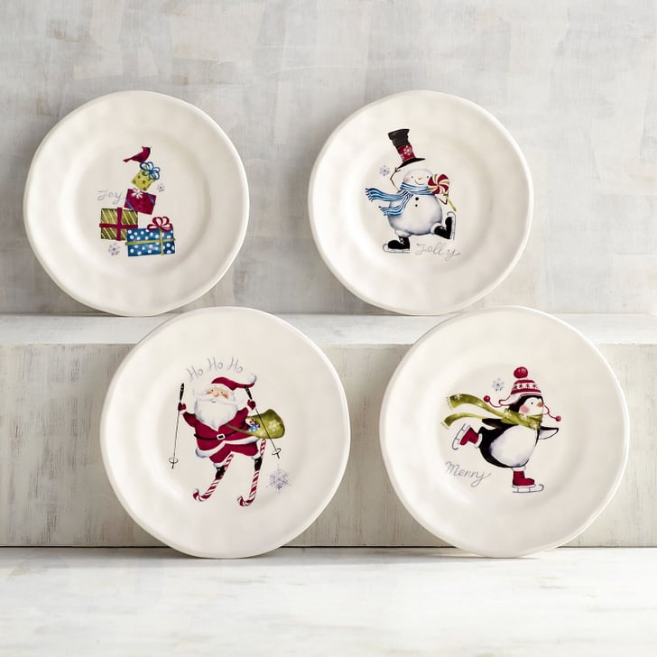 Iconic Christmas Appetizer Plates (20 for a set of four, originally