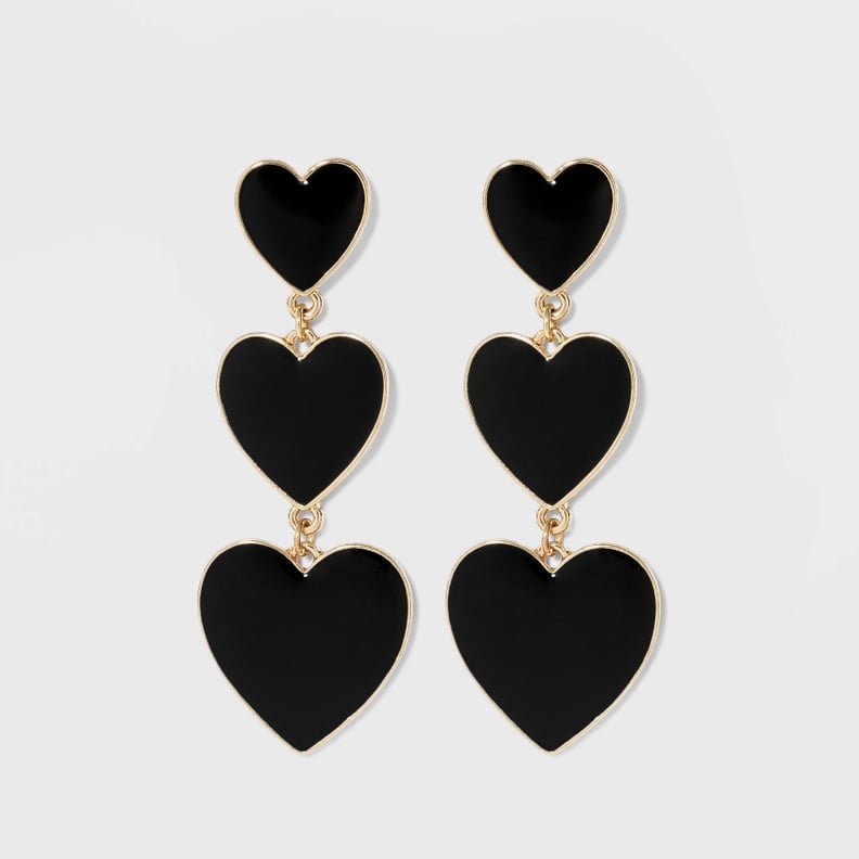 Sugarfish by BaubleBar Graduating Heart Drop Earrings