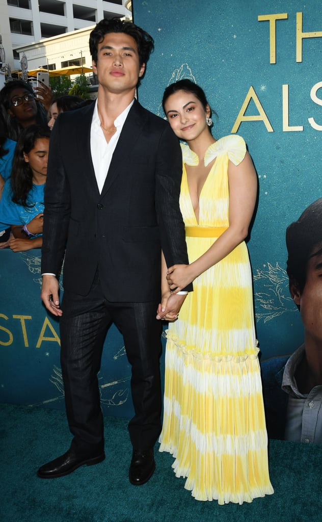 Camila Mendes and Charles Melton at The Sun Is Also a Star