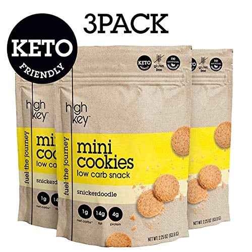 HighKey Snacks Keto Mini Snickerdoodle Cookies