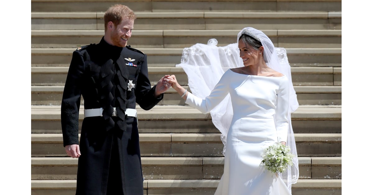 Meghan Markle Seeing Wedding Dress For the First Time Video | POPSUGAR Fashion Photo 7