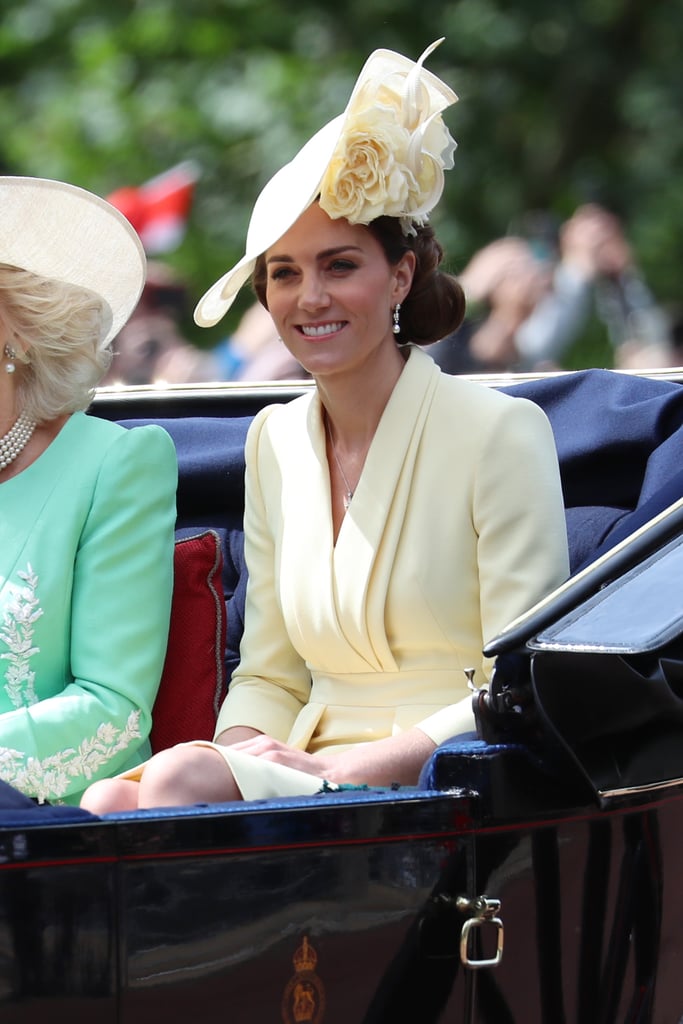 Kate Middleton Yellow Outfit at Trooping the Colour 2019