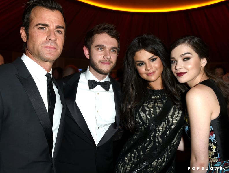 Justin Theroux, DJ Zedd, Selena Gomez, and Hailee Steinfeld