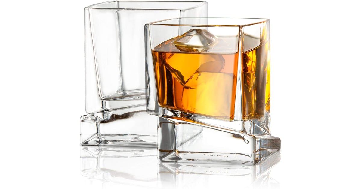 JoyJolt Carre Square Scotch Glasses The Best Glasses on Amazon POPSUGAR Home Photo 7