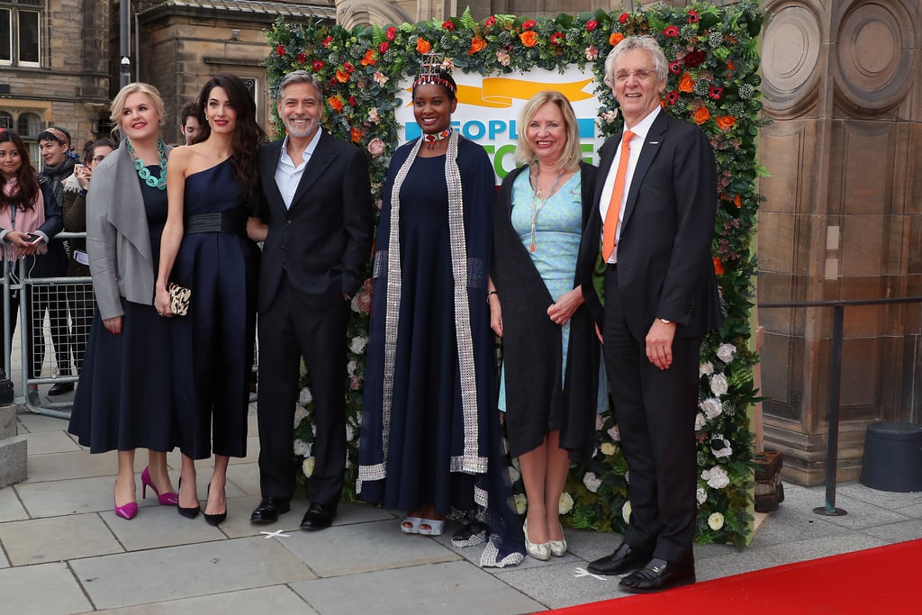 George and Amal Clooney at Postcode Lottery Charity 2019