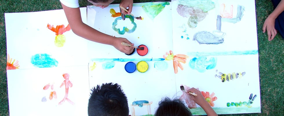 Canvas Art Projects For Kids