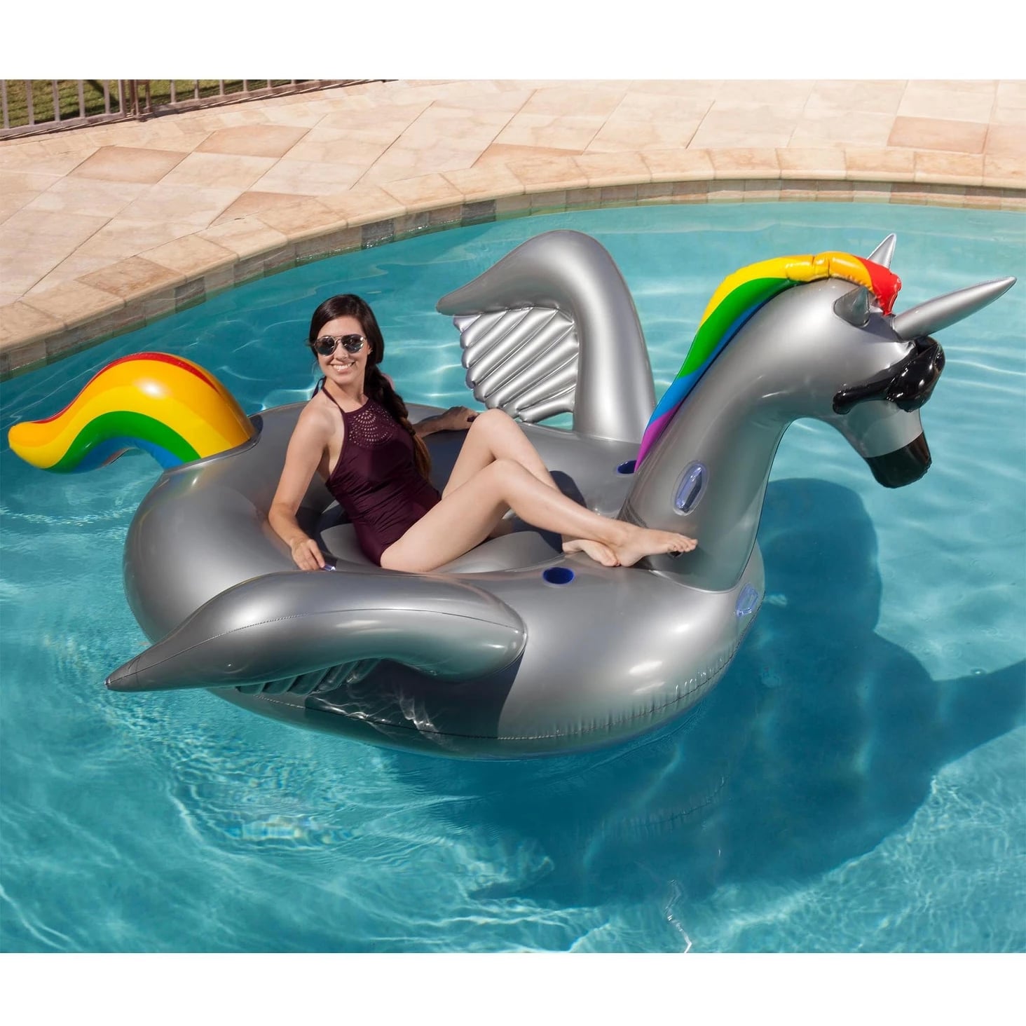 giant inflatable pool float