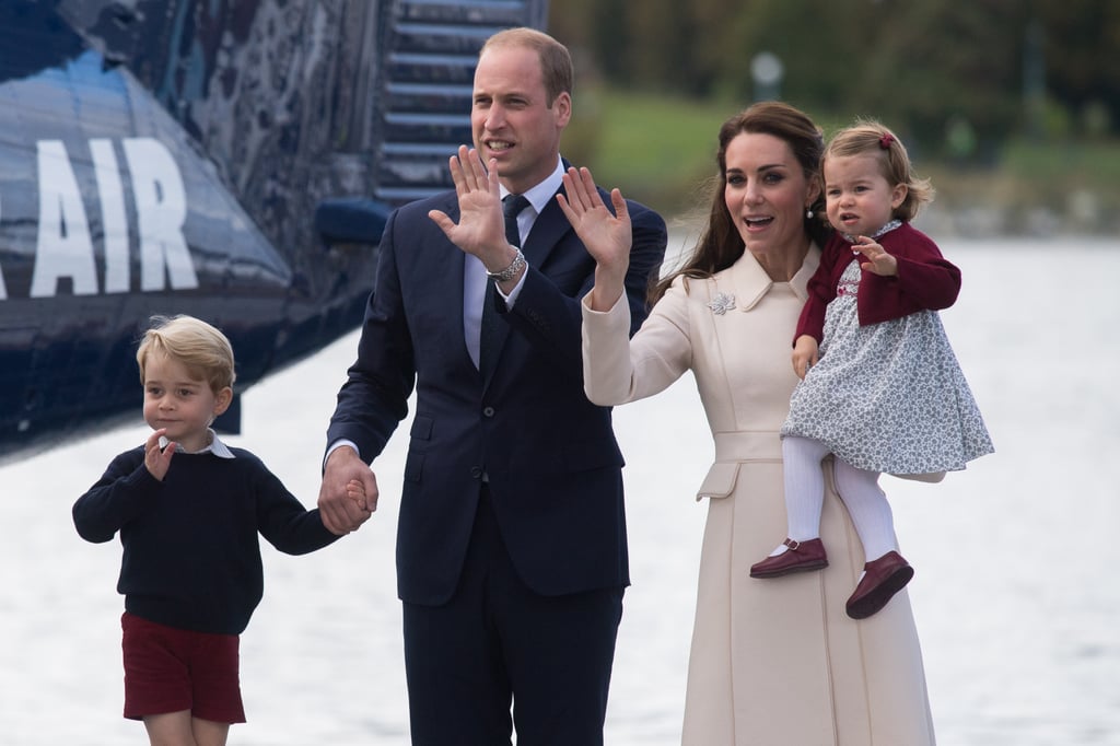 The British Royal Family Leaving Canada Pictures 2016