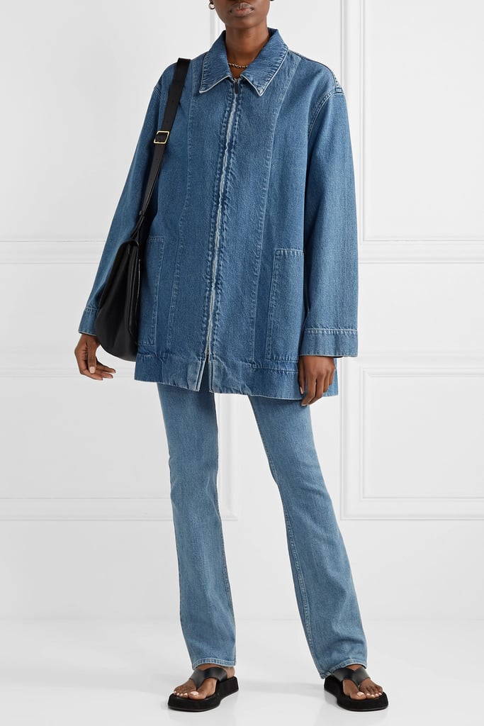 The Row Hermia Oversized Denim Jacket