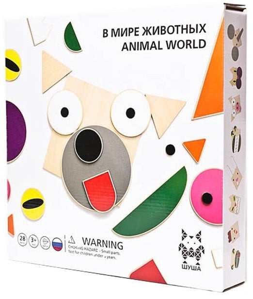 SHUSHA Animal Wooden Toy