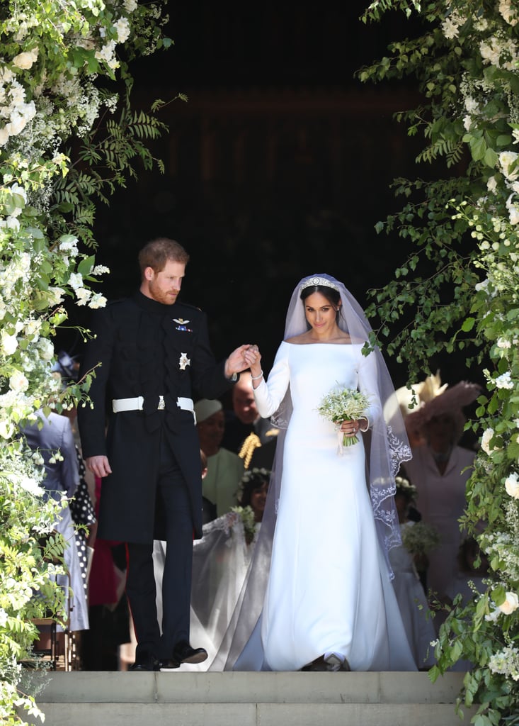 Harry and Meghan Leaving St. George's Chapel, 2018