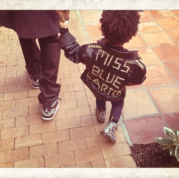 Beyoncé and Jay Z's daughter, Blue Ivy Carter, is already proving to be very fashionable.
Source: Instagram user beyonce