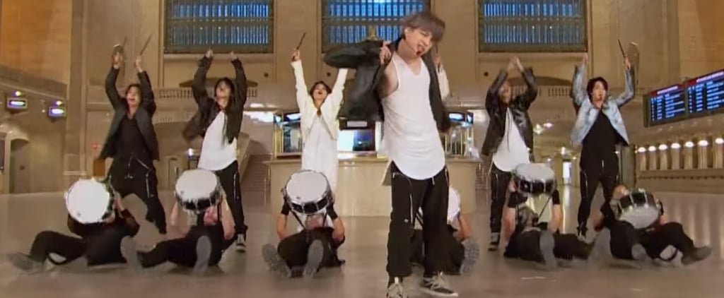BTS Performs "On" at Grand Central on The Tonight Show Video