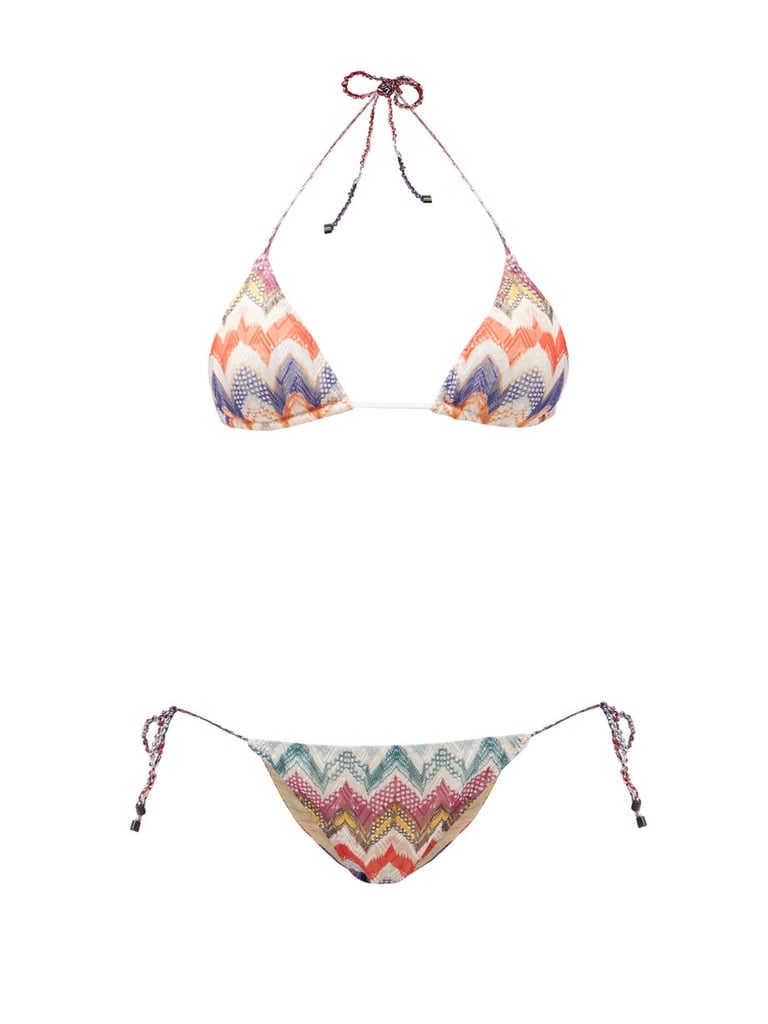 Missoni Mare Chevron-stripe triangle bikini