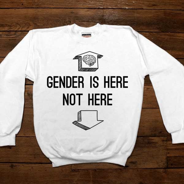 Gender Is Here Sweatshirt