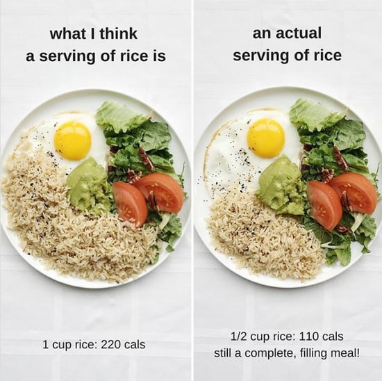 Portion Control POPSUGAR Fitness