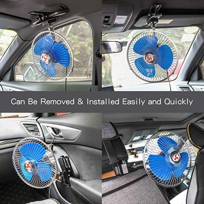 Zmoon Car Fan  17 Clever Products to Keep You Cool in the Summer