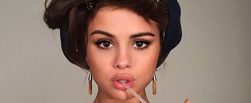 Selena Gomez in Rollers For Pantene Photo Shoot