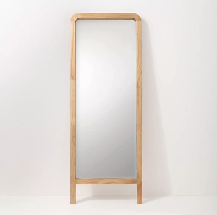 Hearth & Hand with Magnolia Standing Wood Framed Mirror Best Home