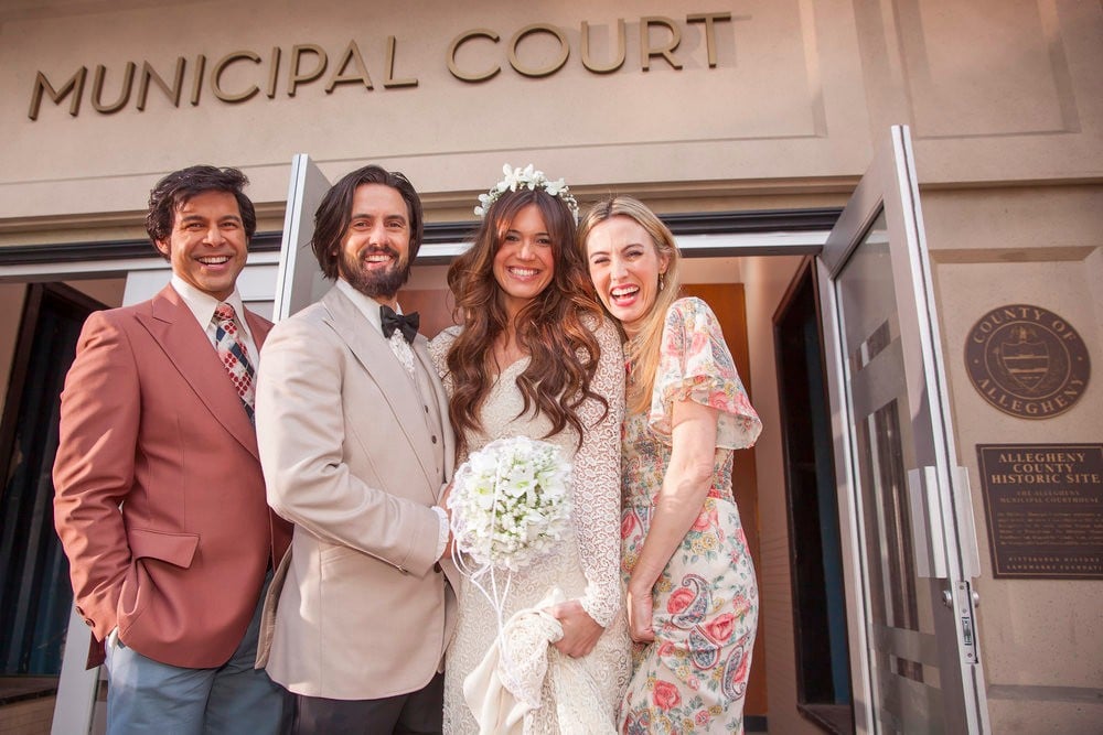 Mandy Moore s Wedding Dress in This Is Us POPSUGAR Fashion